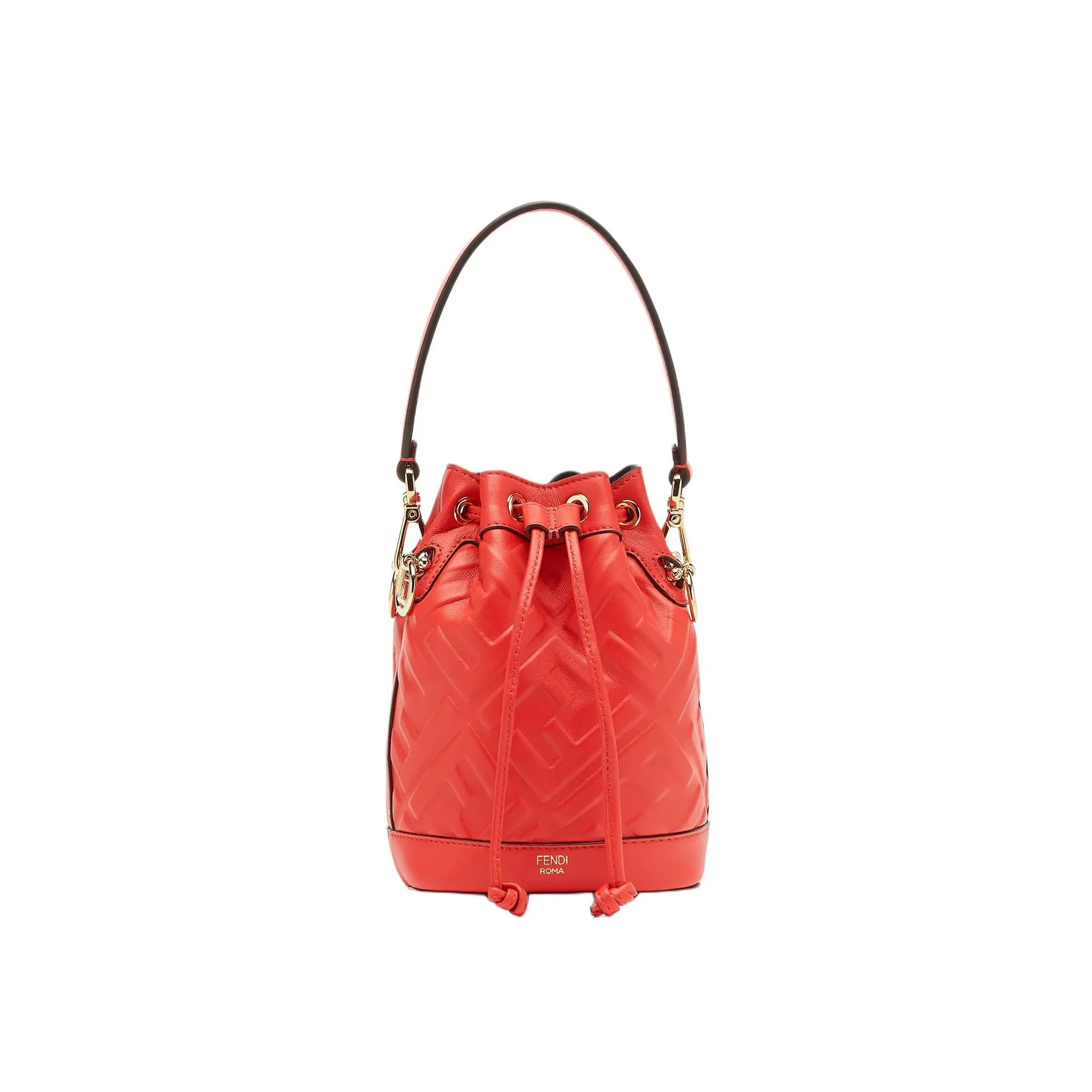 FENDI MON TRESOR LEATHER BAG 8BS09ANWTF1NPY (18*14*12cm)